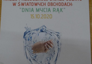 Plakat - Światowy Dzień Mycia Rąk